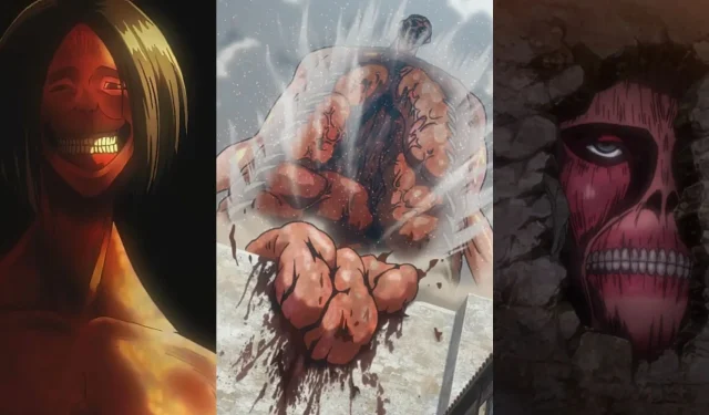 Los titanes anormales más aterradores de Attack on Titan