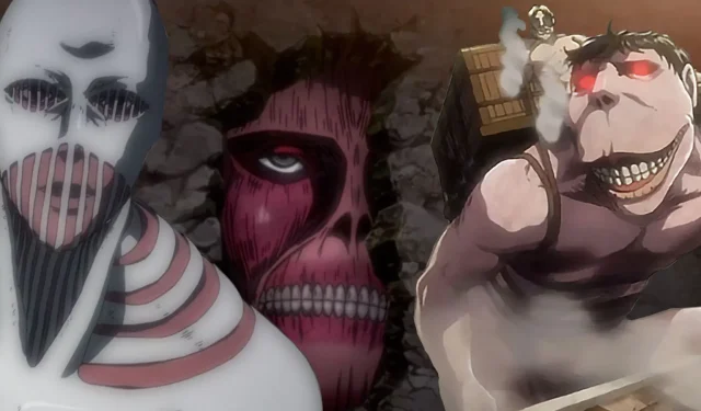 Ranking the 12 Most Powerful Titans in Attack on Titan Series