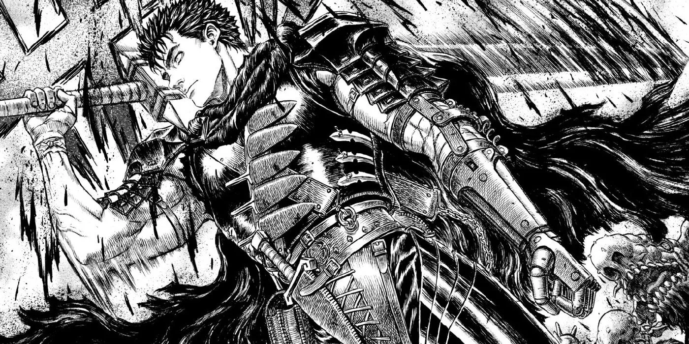 Manga de Berserk Guts