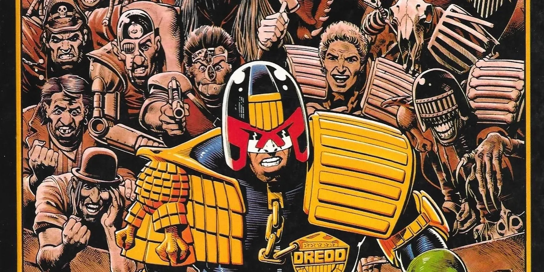 Best European Comics- Judge Dredd