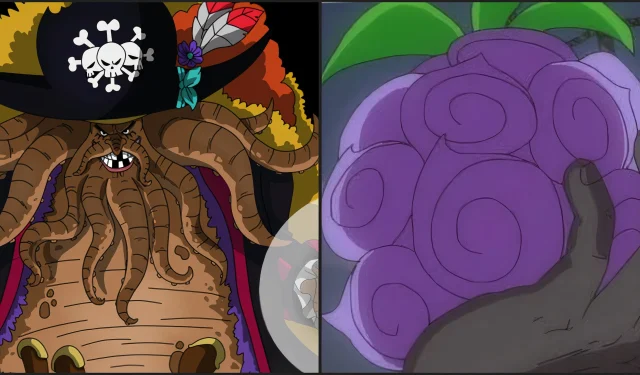 Entendiendo la tercera fruta del diablo de Barbanegra en One Piece