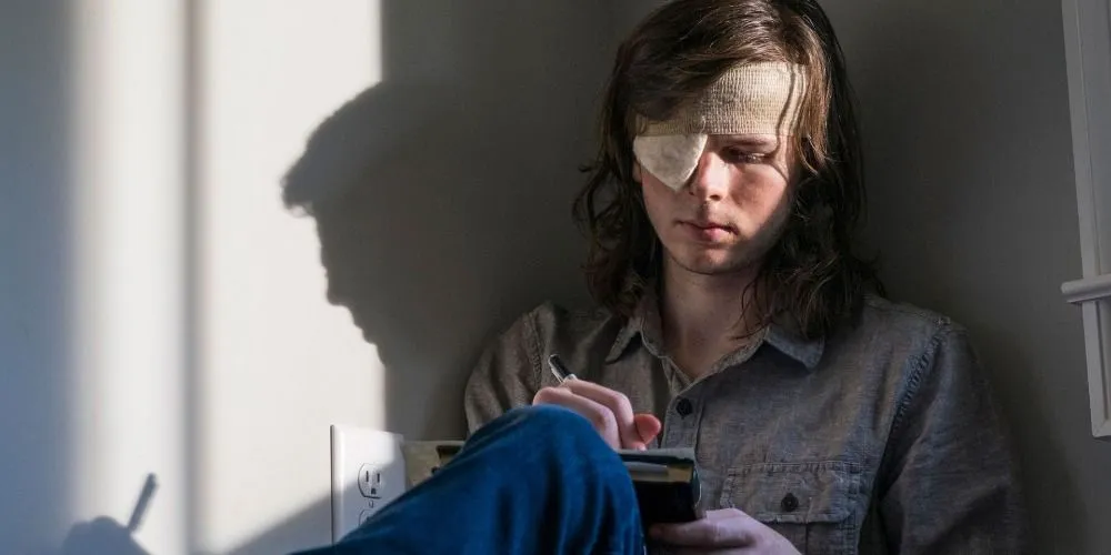 Carl z The Walking Dead