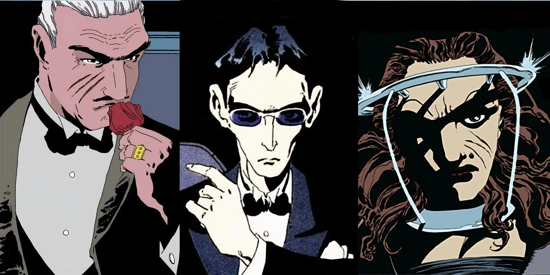 Carmine, Alberto y Sofia Falcone en DC Comics