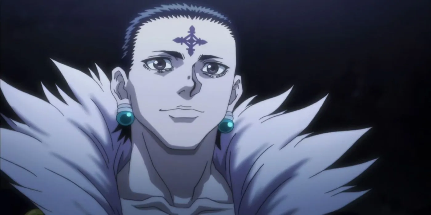 Chrollo Lucilfer durante el arco de Yorknew City en Hunter x Hunter