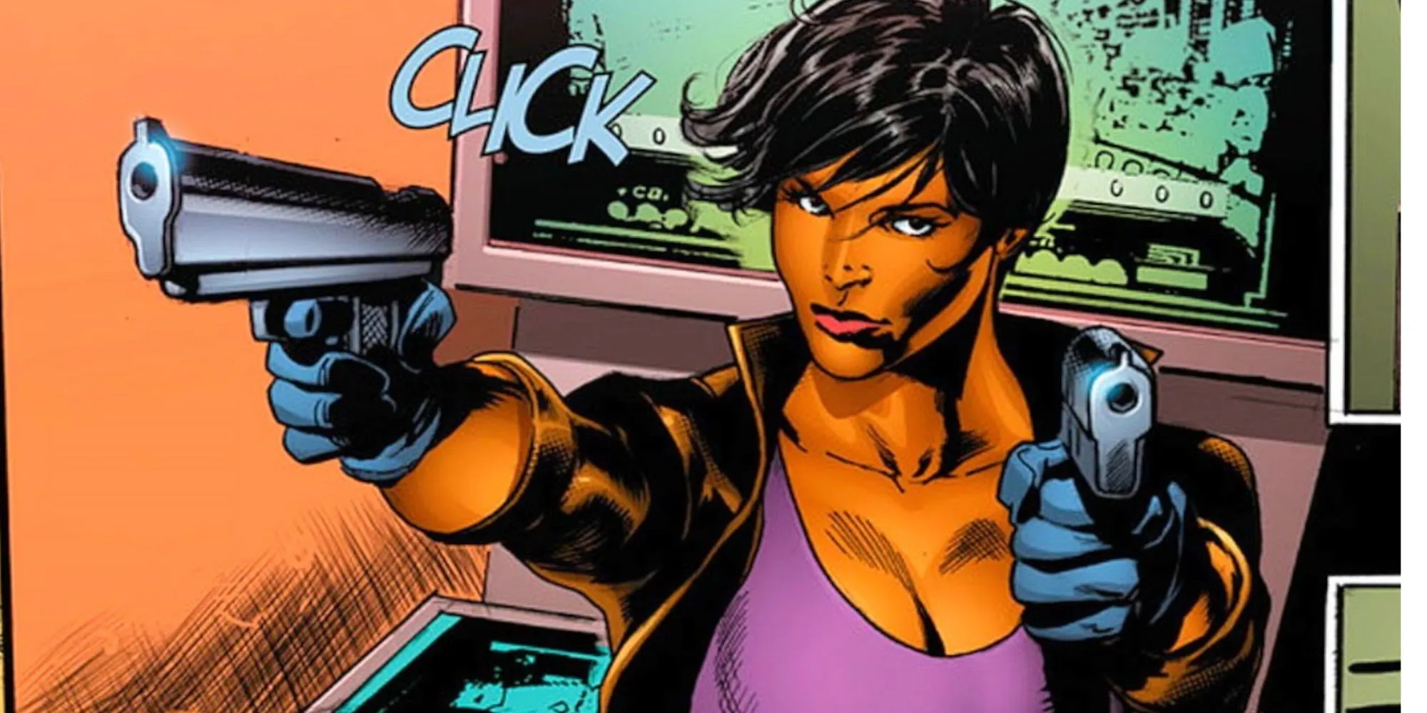 amanda waller młoda w dc comics