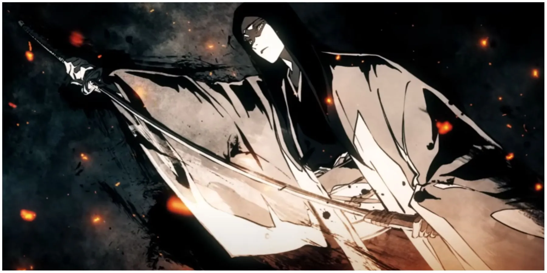 Unohana de Bleach en tant que premier capitaine de l'équipe 11