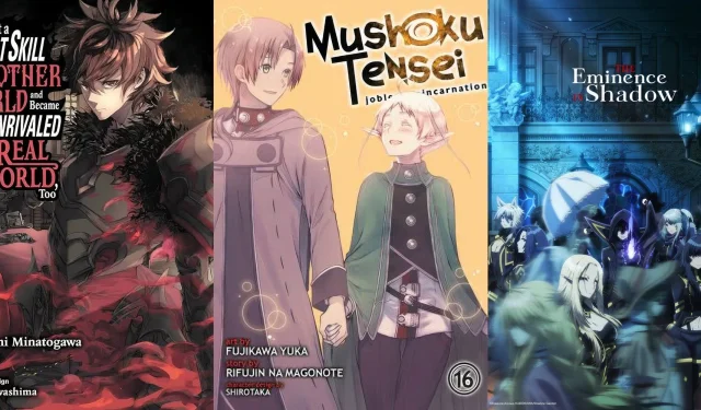 9 Isekai-Mangas, die man unbedingt lesen muss, bevor sie zu Ende sind