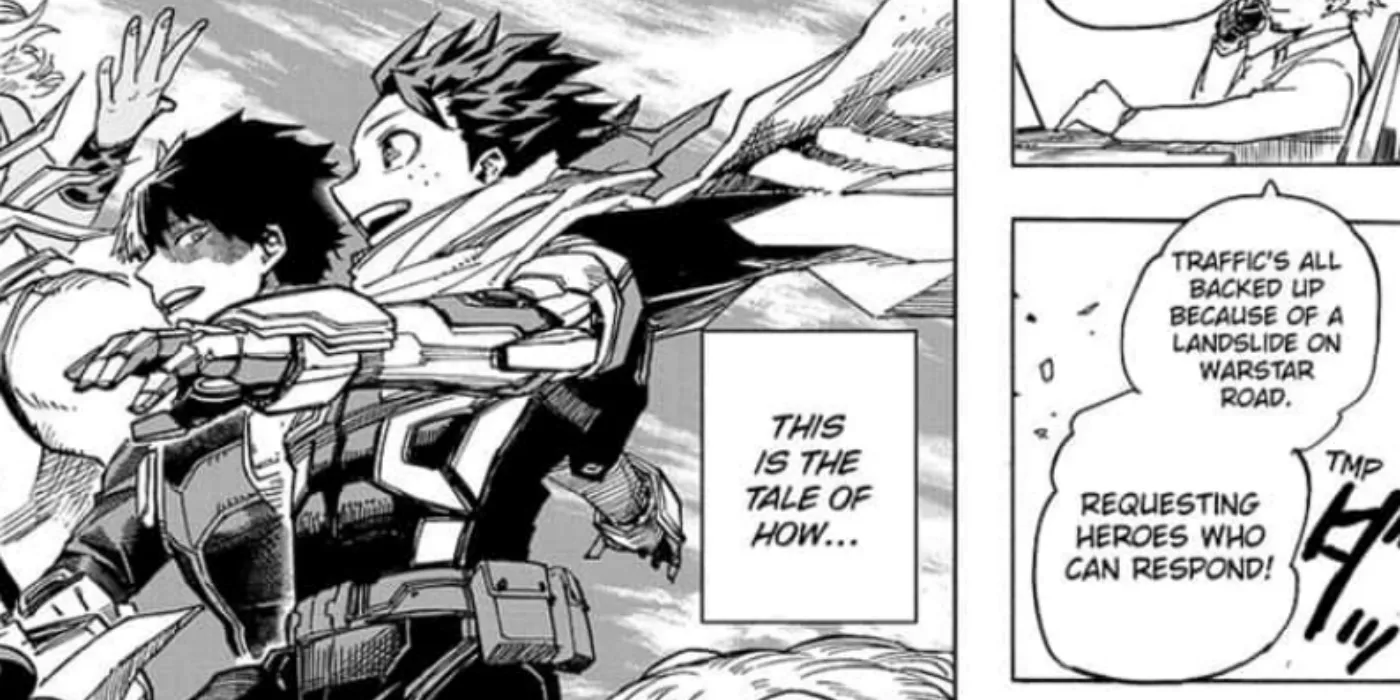 Deku retorna como um herói My Hero Academia MHA 430