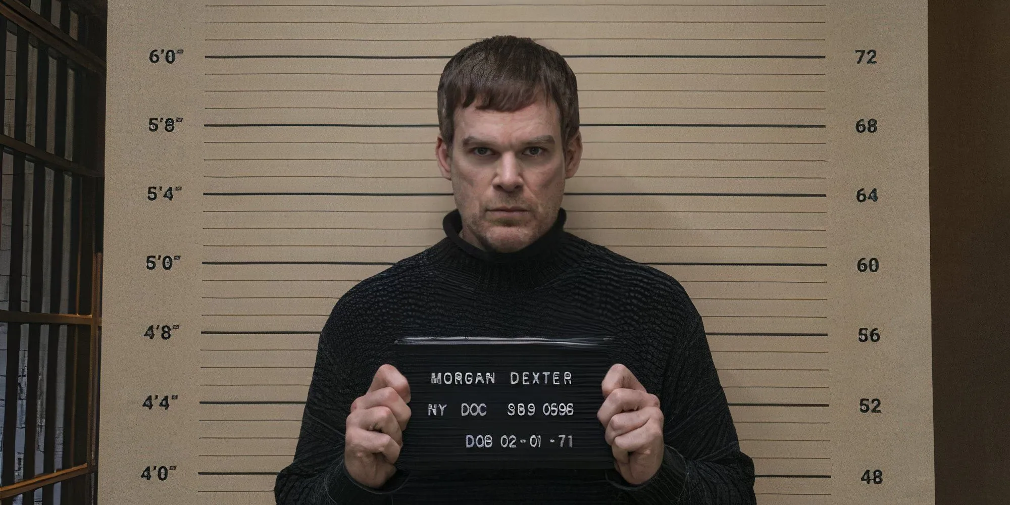 Dexter Finale Mugshot