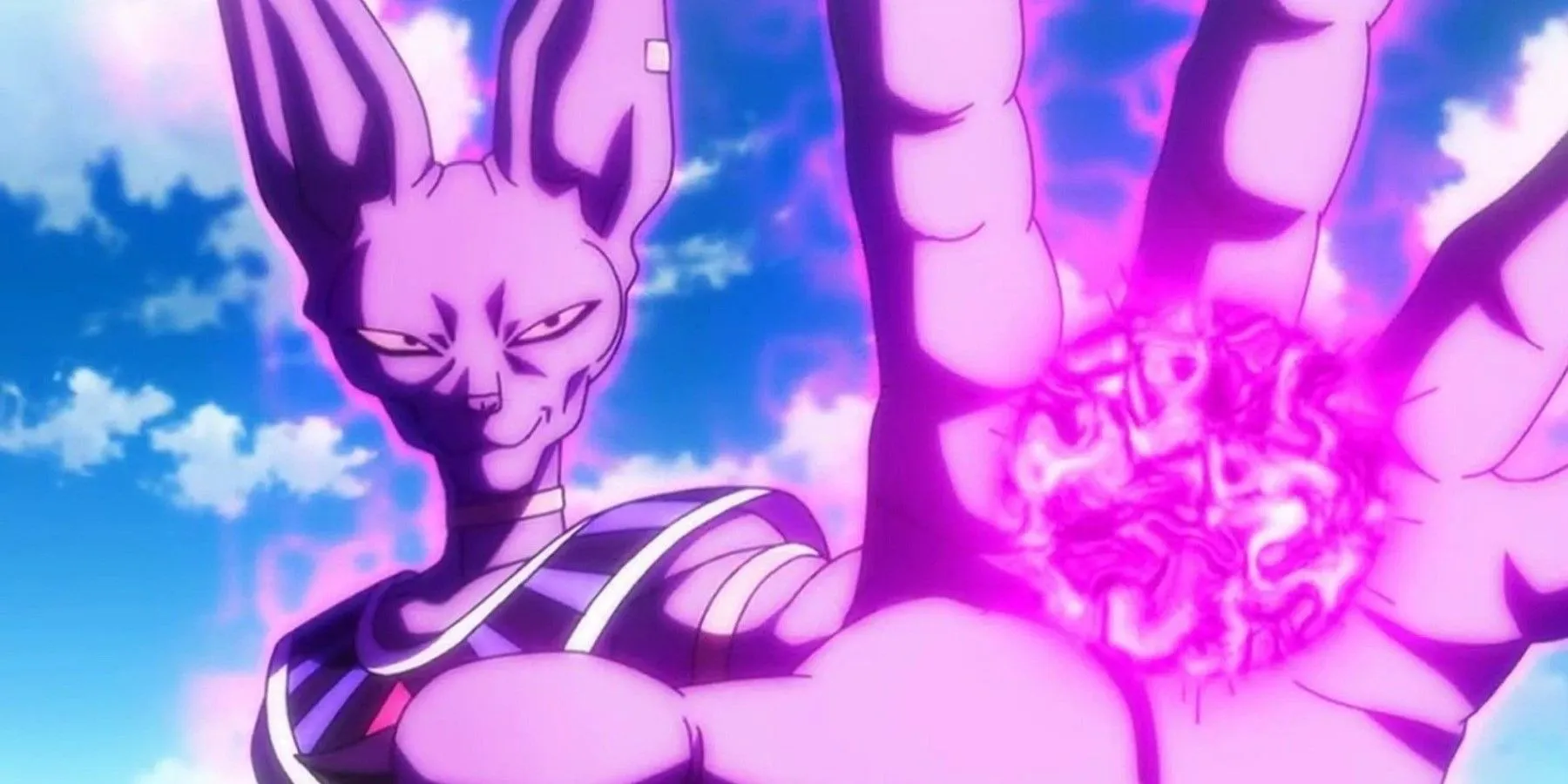 Beerus's Hakai Technique from Dragon Ball Super