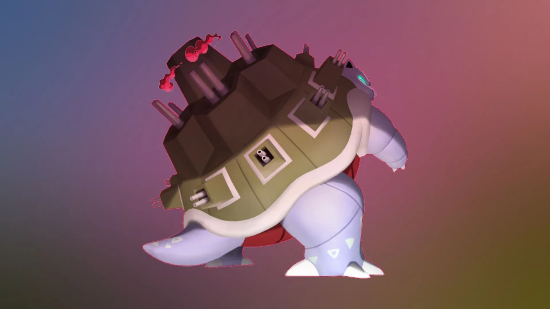 Blastoise Gigamax cromatico (immagine tramite TPC)