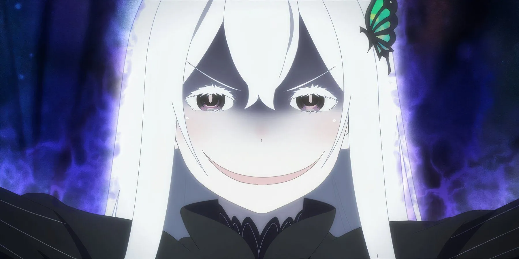 Echidna looking menacing in Re:Zero