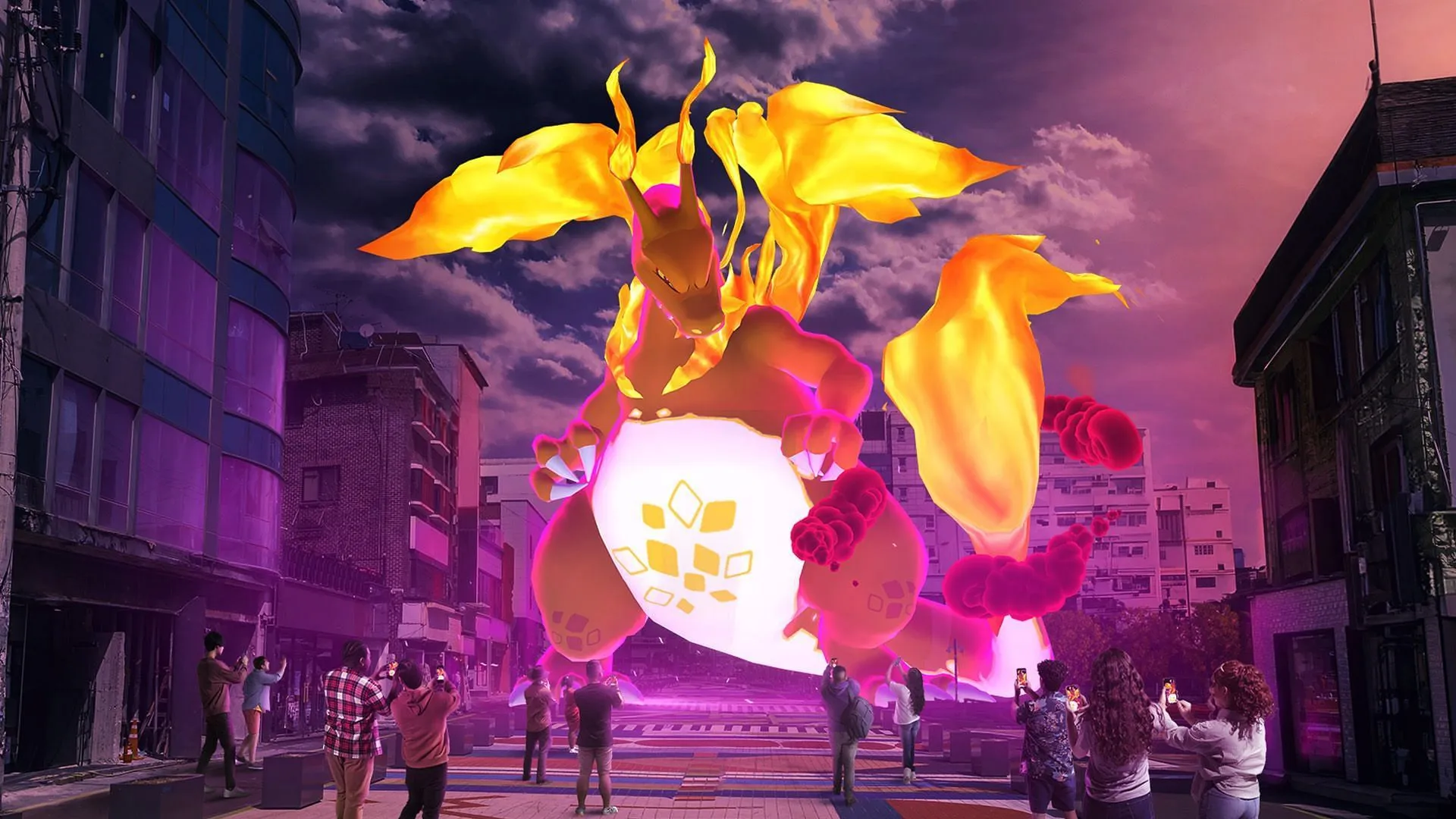 Pokemon GO Gigantamax Charizard (Immagine tramite TPC)