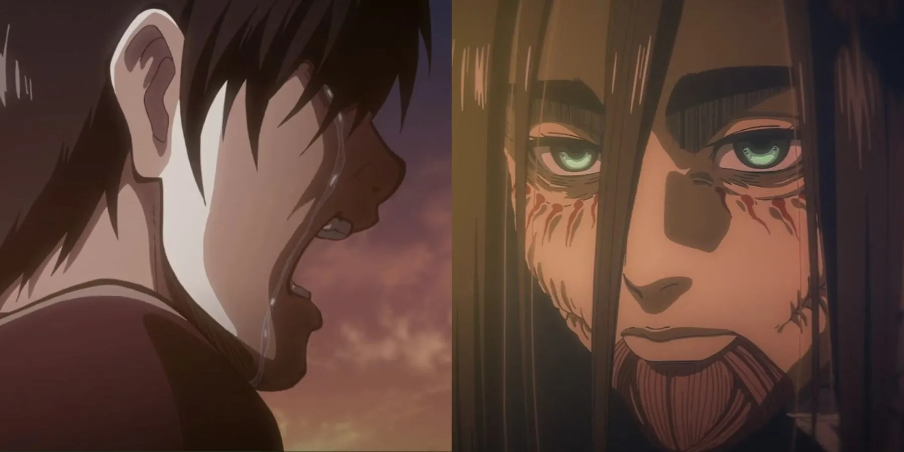 Eren Yeager en Ataque a los Titanes