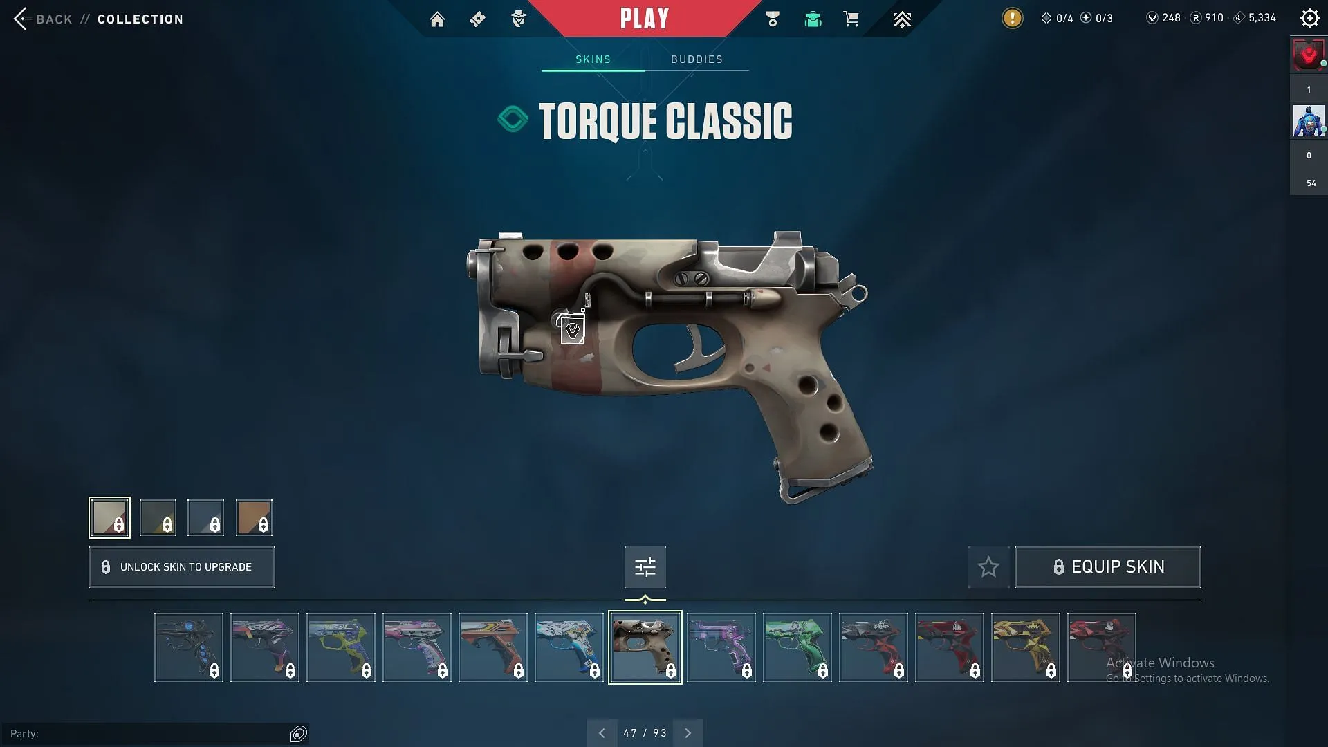 L'arme Torque Classic (Image via Riot Games)