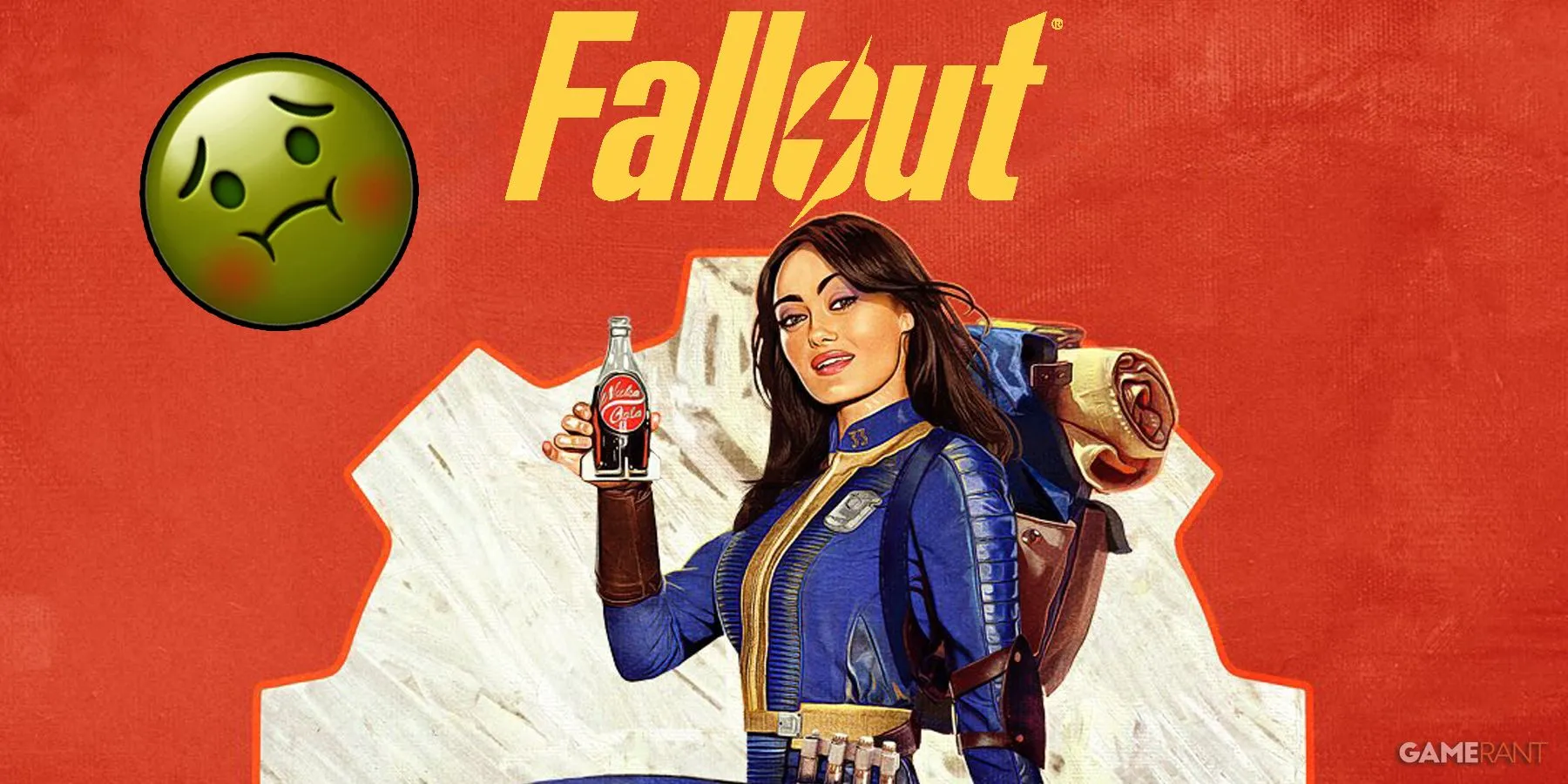 Póster de los personajes de la serie de televisión Fallout