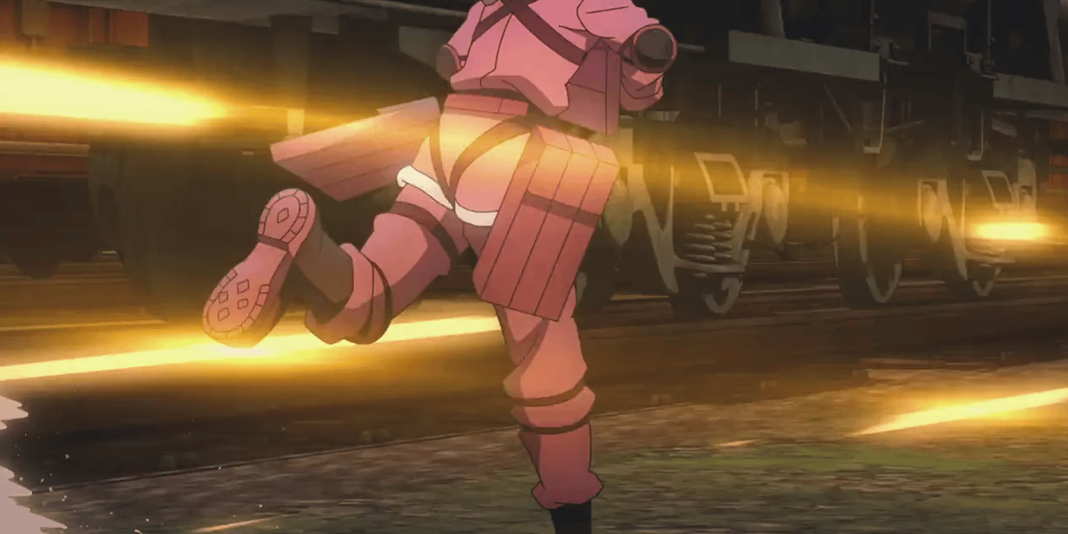 GGO Ep2 Squad Jam Llenn Esquivando-se de Balas