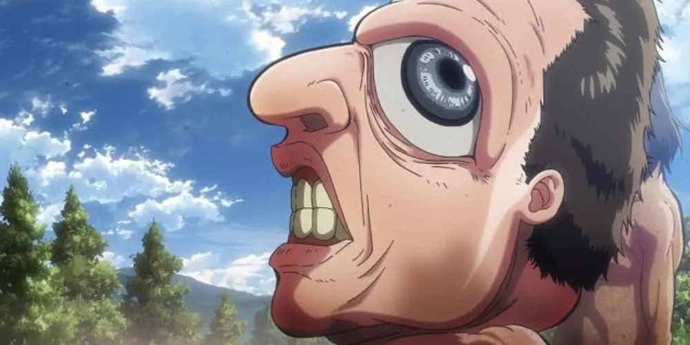 The Gluttonous Titan featured in Attack on Titan