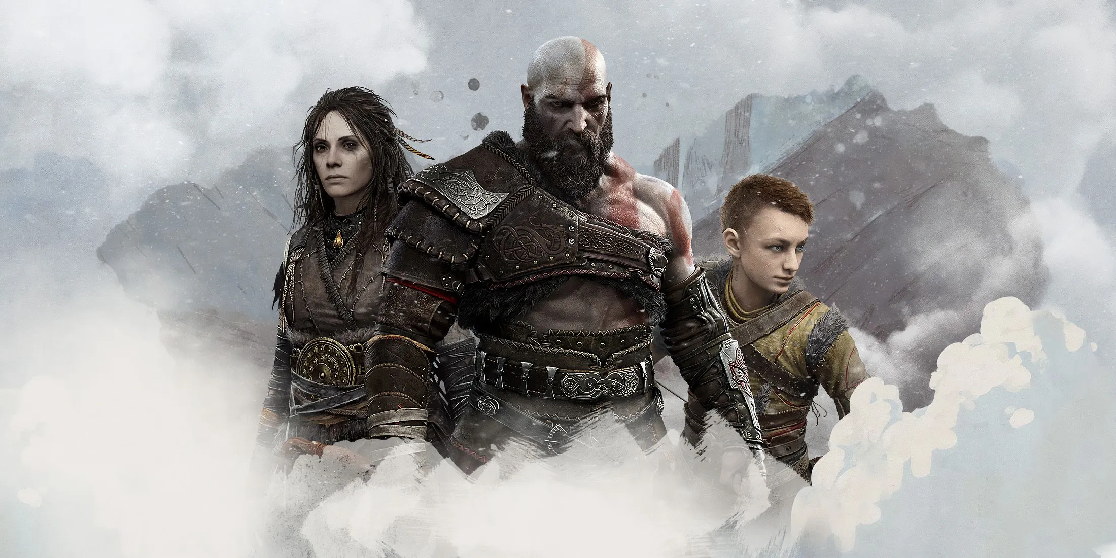 Characters from God of War Ragnarok