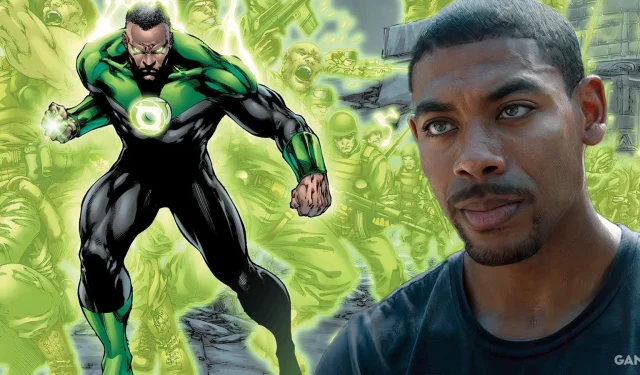 Aaron Pierre como John Stewart: Impresionante fan art de Linterna Verde en el Universo DC