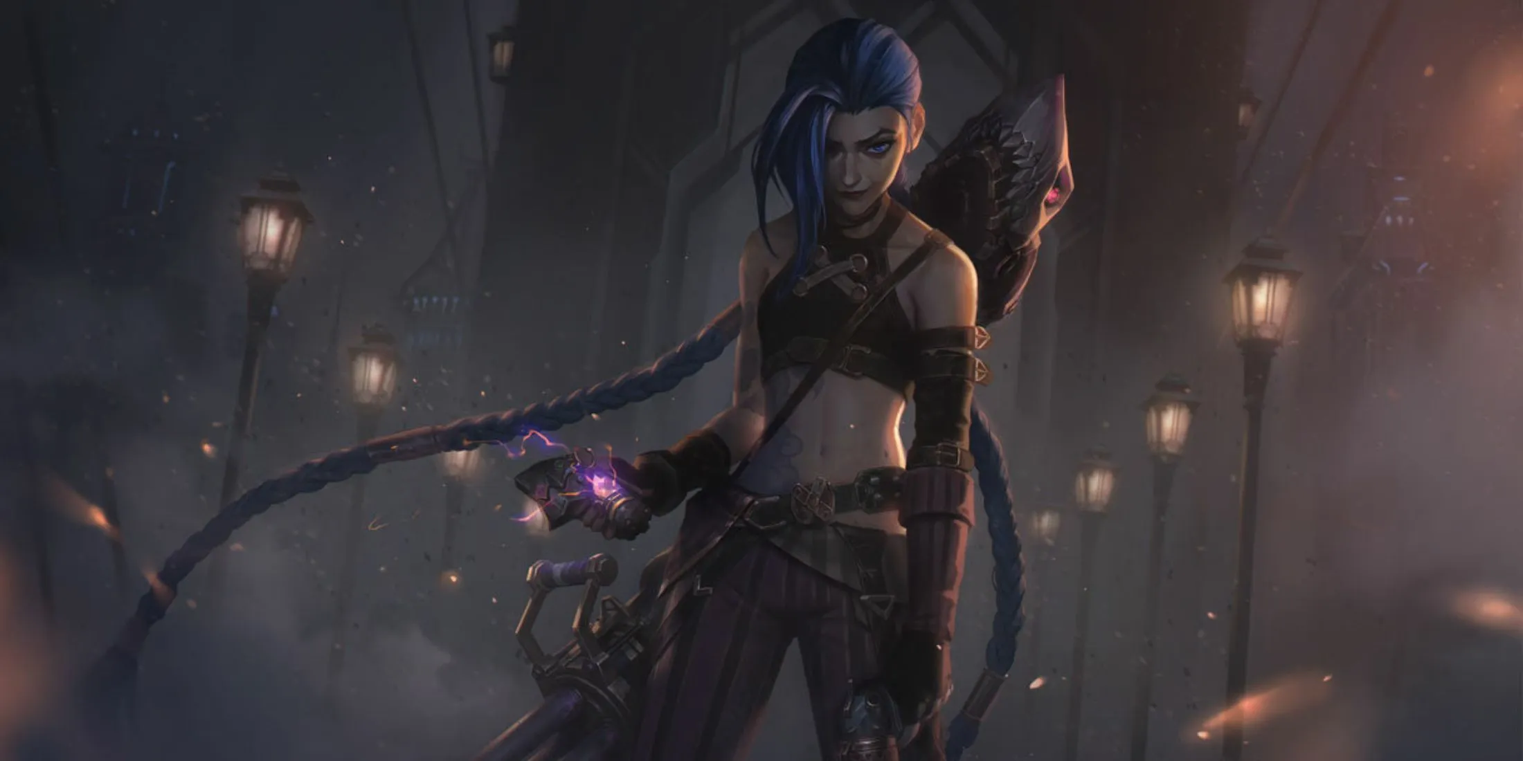 Jinx from League of Legends in Arcane