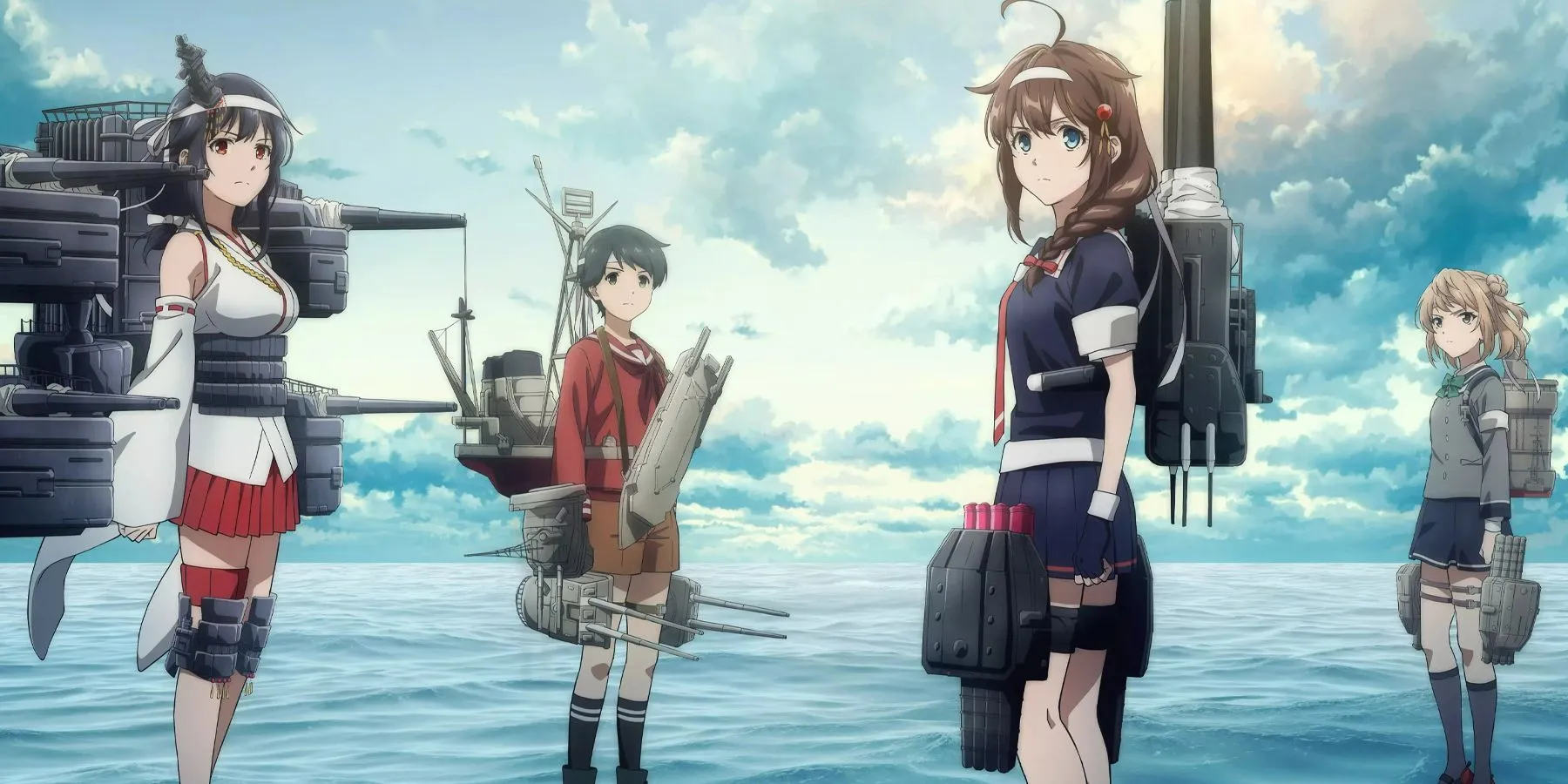 KanColle-Bild: Wir sehen uns wieder auf einem anderen ruhigen blauen Meer