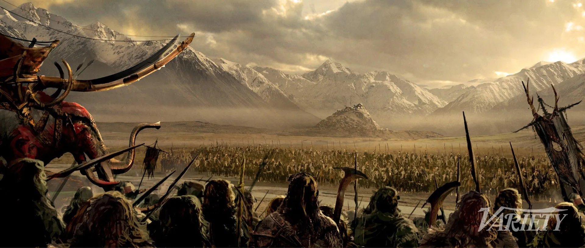 Concept Art per LOTR: La Guerra dei Rohirrim Anime