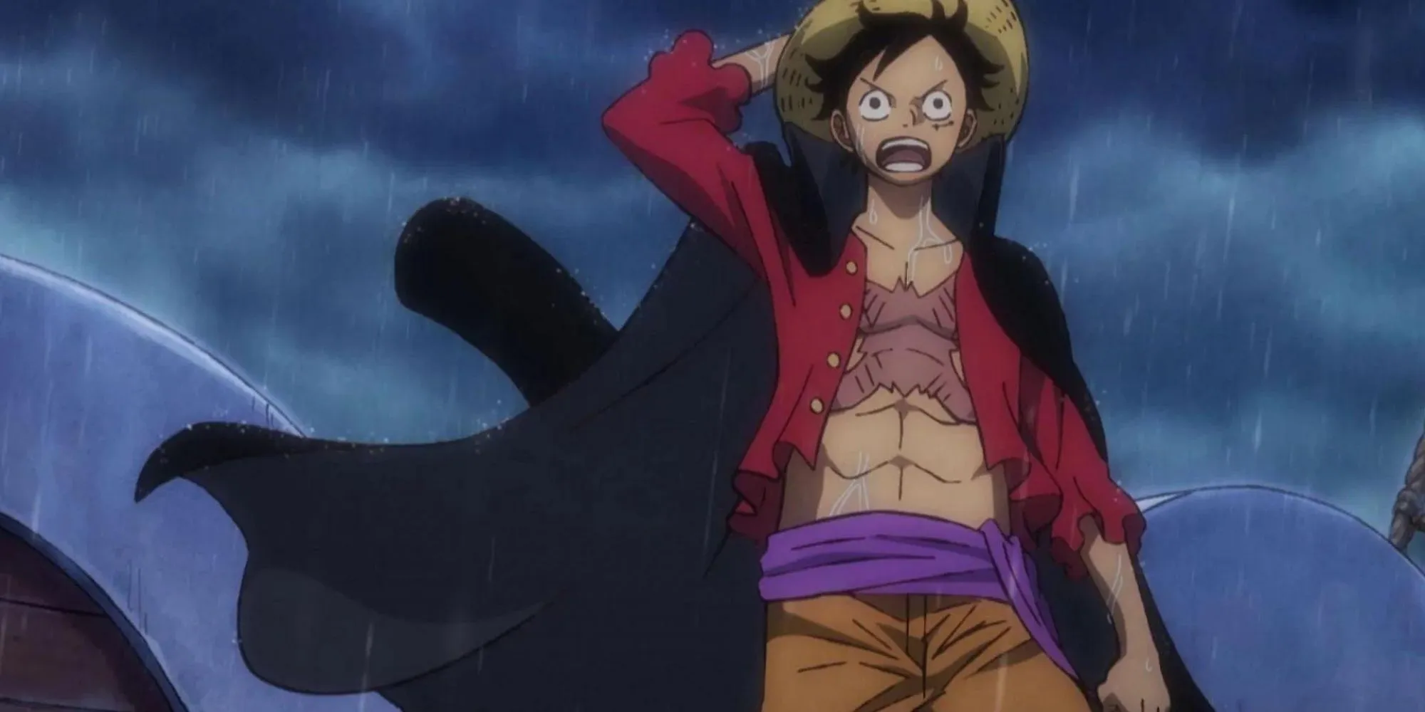 Luffy y su tripulación preparándose para Onigashima.