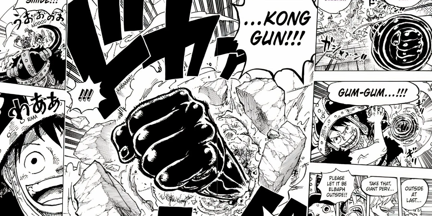 pistola luffy kong one piece 1130