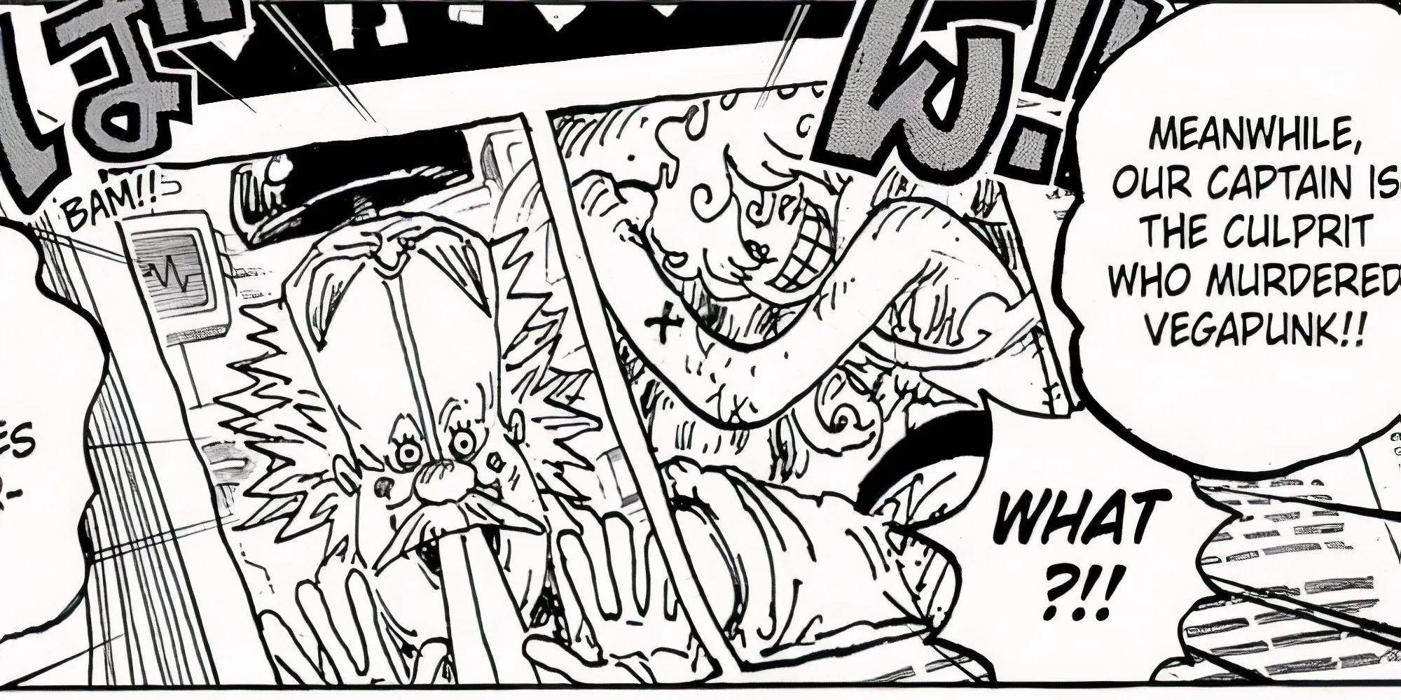 Luffy, Vegapunk e Vivi da One Piece 1131