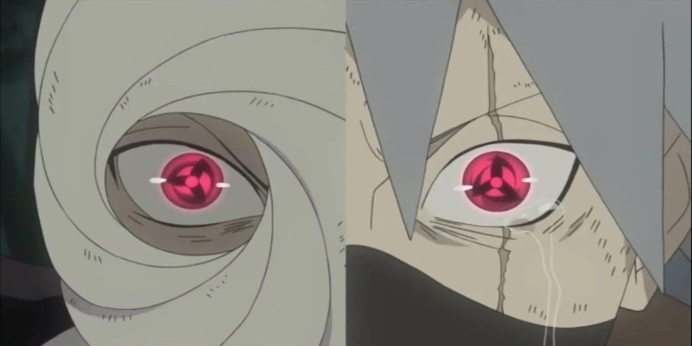 Magekyo de Kakashi e Obito