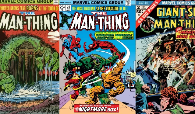 Top Man-Thing Comics to Enjoy This Halloween Season from Marvel