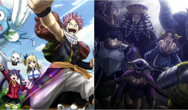 Les arcs Fairy Tail les mieux classés dans la série animée