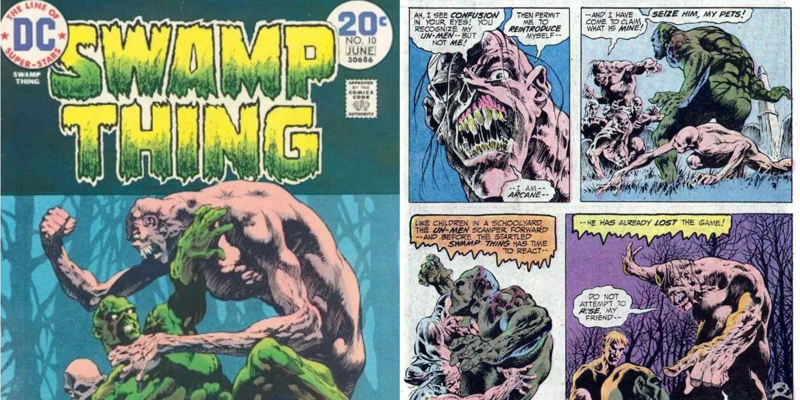 Swamp Thing #10: The Man Who Would Not Die