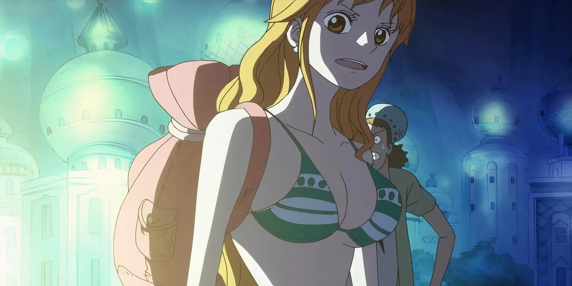 Nami con su traje de regreso de Sabaody