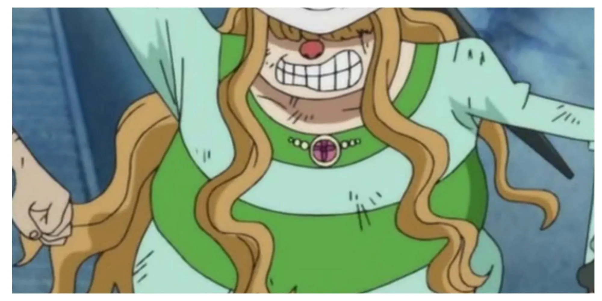 A lagarta da Epoida, a fruta do diabo em One Piece