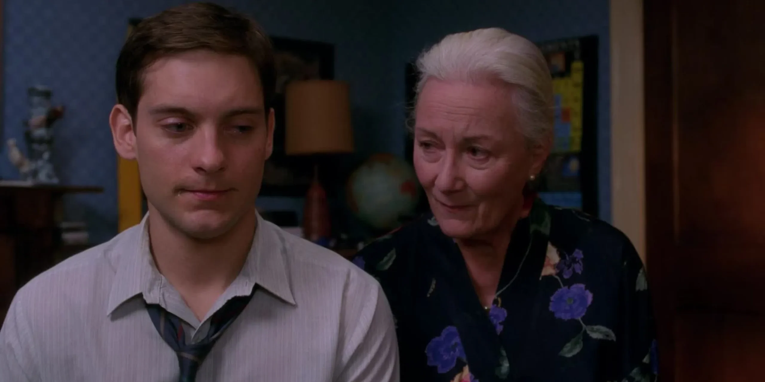 Peter et tante May dans Spider-Man