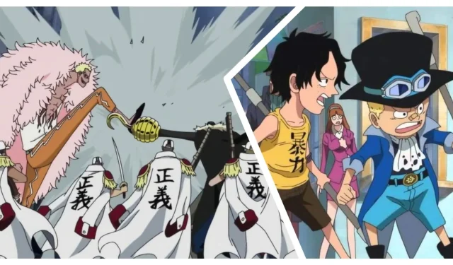 One Piece: 5 postaci, które w serialu odgrywają podobne role