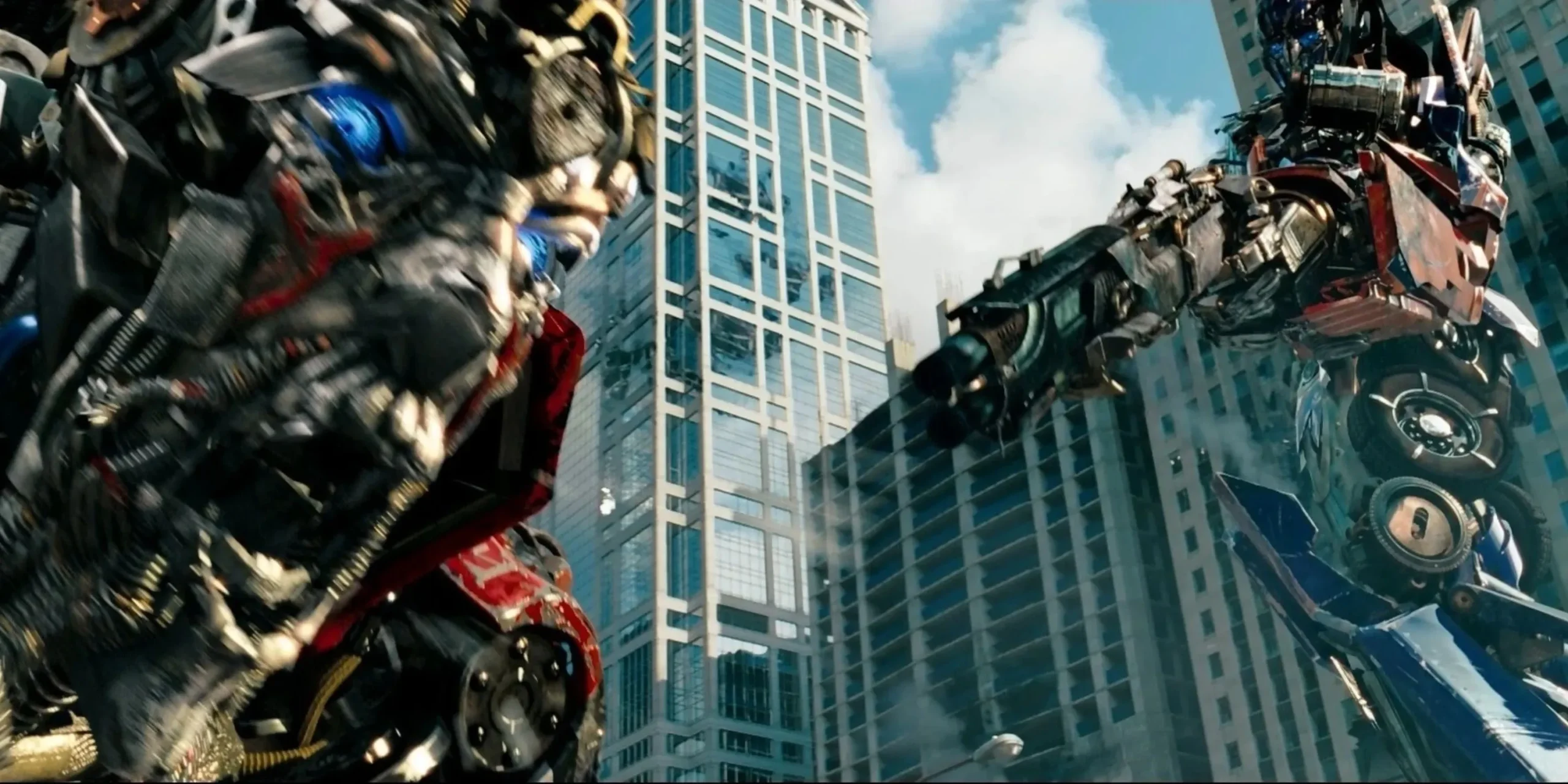 Optimus Prime defeats Sentinel Prime