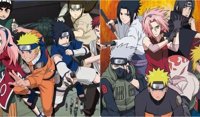 Naruto vs Shippuden : les raisons pour lesquelles la série originale Naruto excelle