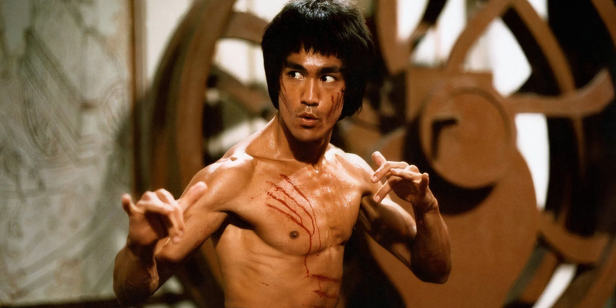 Bruce Lee's iconic presence