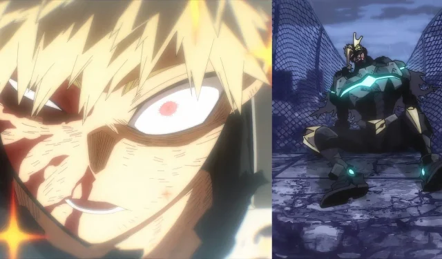 Análisis de My Hero Academia: La importancia de que Bakugo salve a All Might