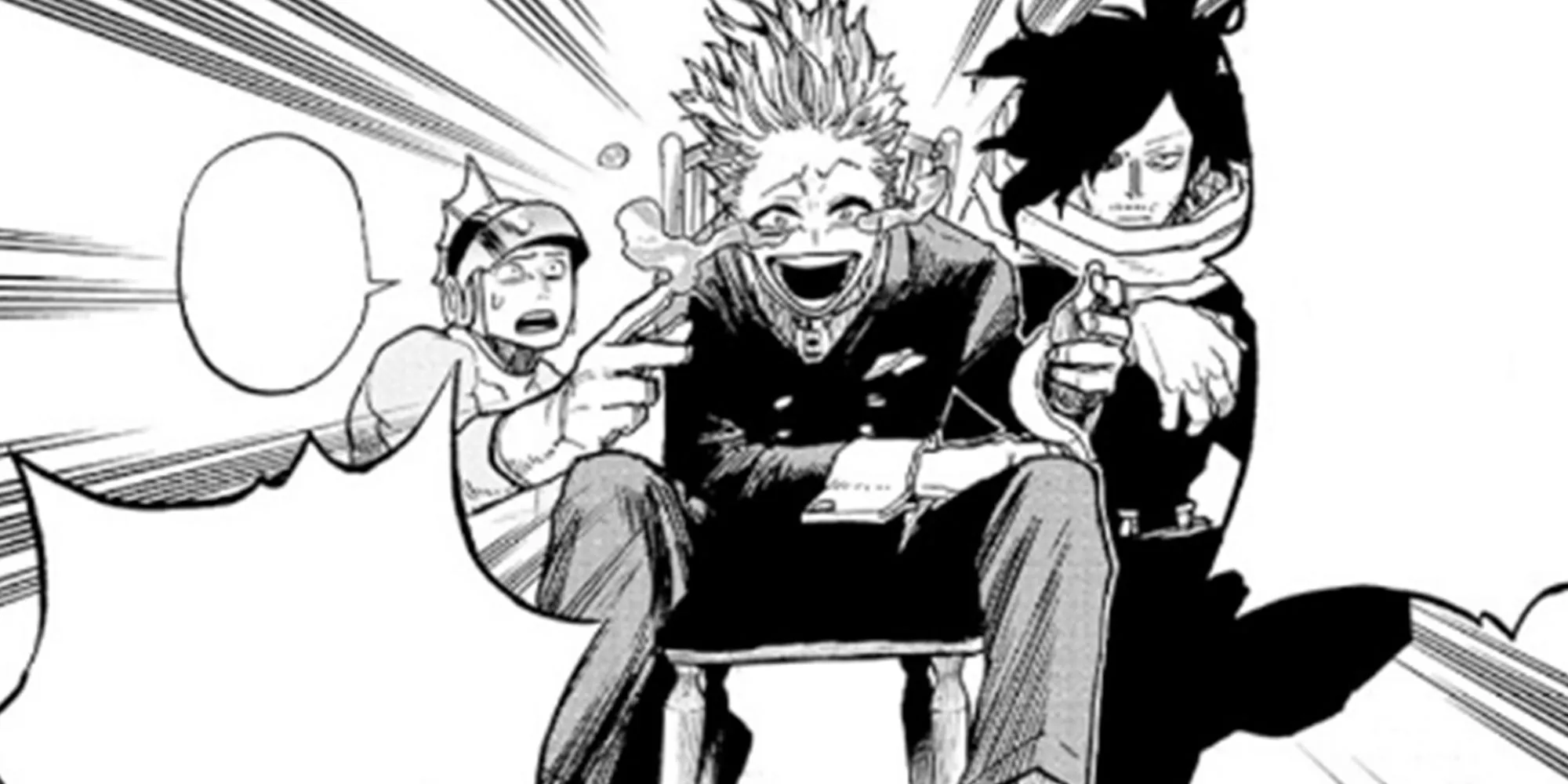 My Hero Academia - Monoma Usando Erasure Com Aizawa