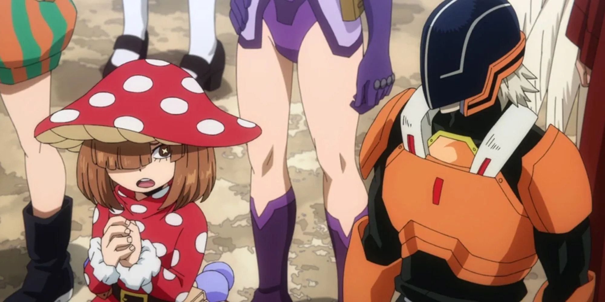 My Hero Academia - Mushroom Girl Looking Worried