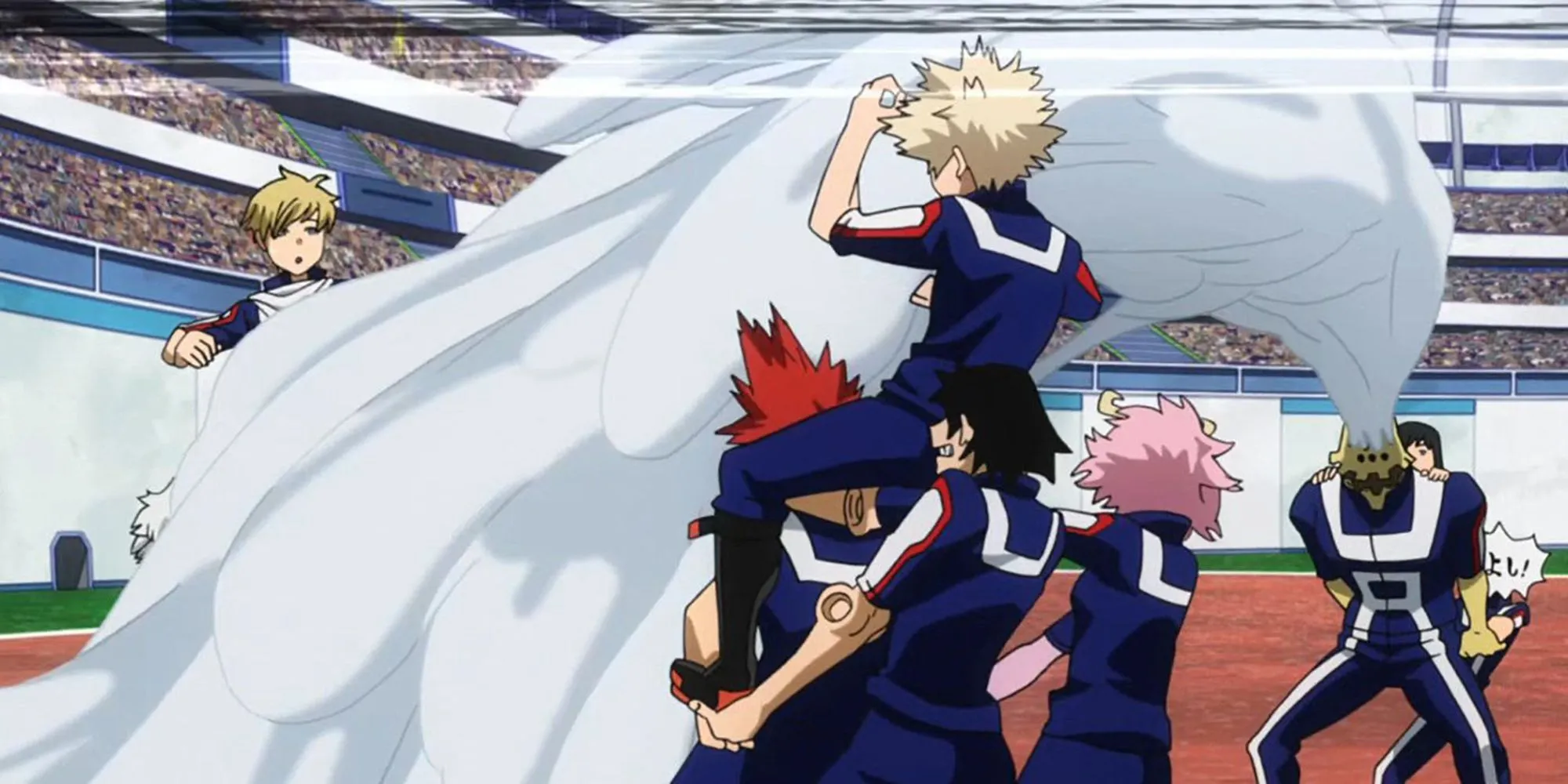 My-Hero-Academia-The-School-Festival-Where-Bondo-Uses-His-Glue-To-Keep-Bakugos-Team-Stuck