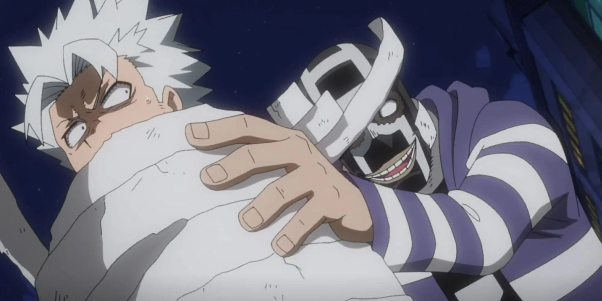 Deku y Natsuo se enfrentan a villanos en My Hero Academia