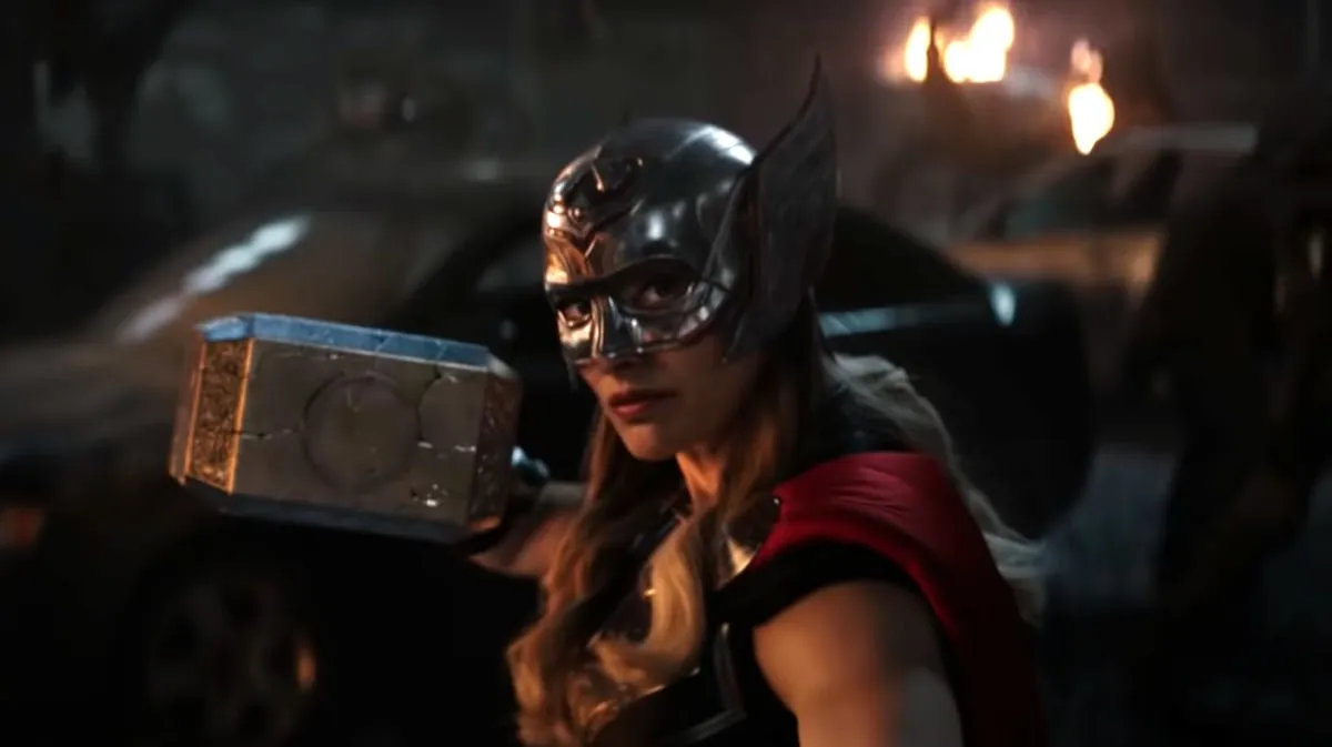 Natalie Portman como Jane Foster en 'Thor: Love and Thunder'.