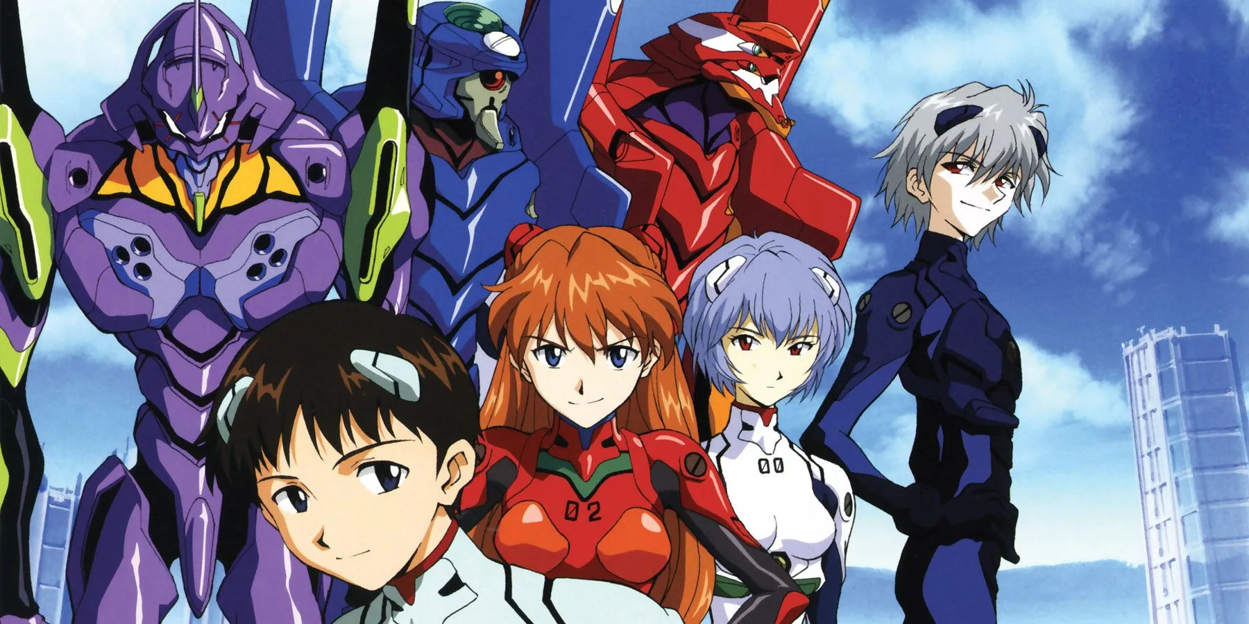 Il cast di Neon Genesis Evangelion