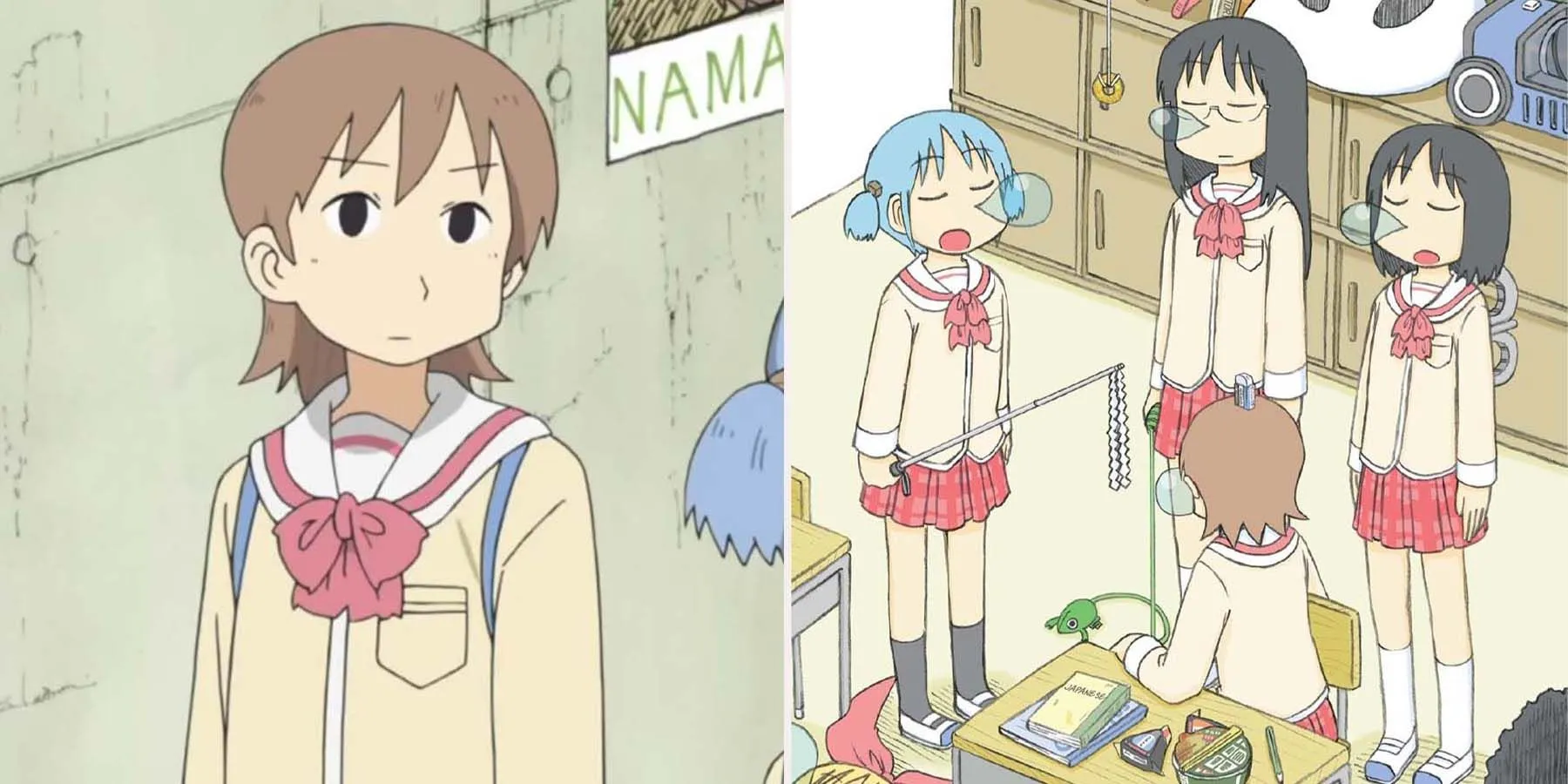 Nichijou Anime Manga