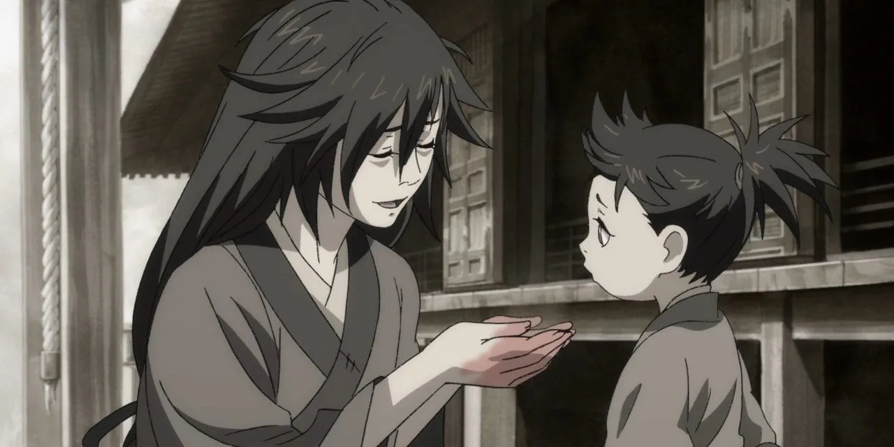 Ojiya feeds Dororo